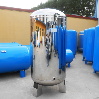 日兴厂家立式1吨 304不锈钢压力容器 储水罐 压力罐 无塔供水设备